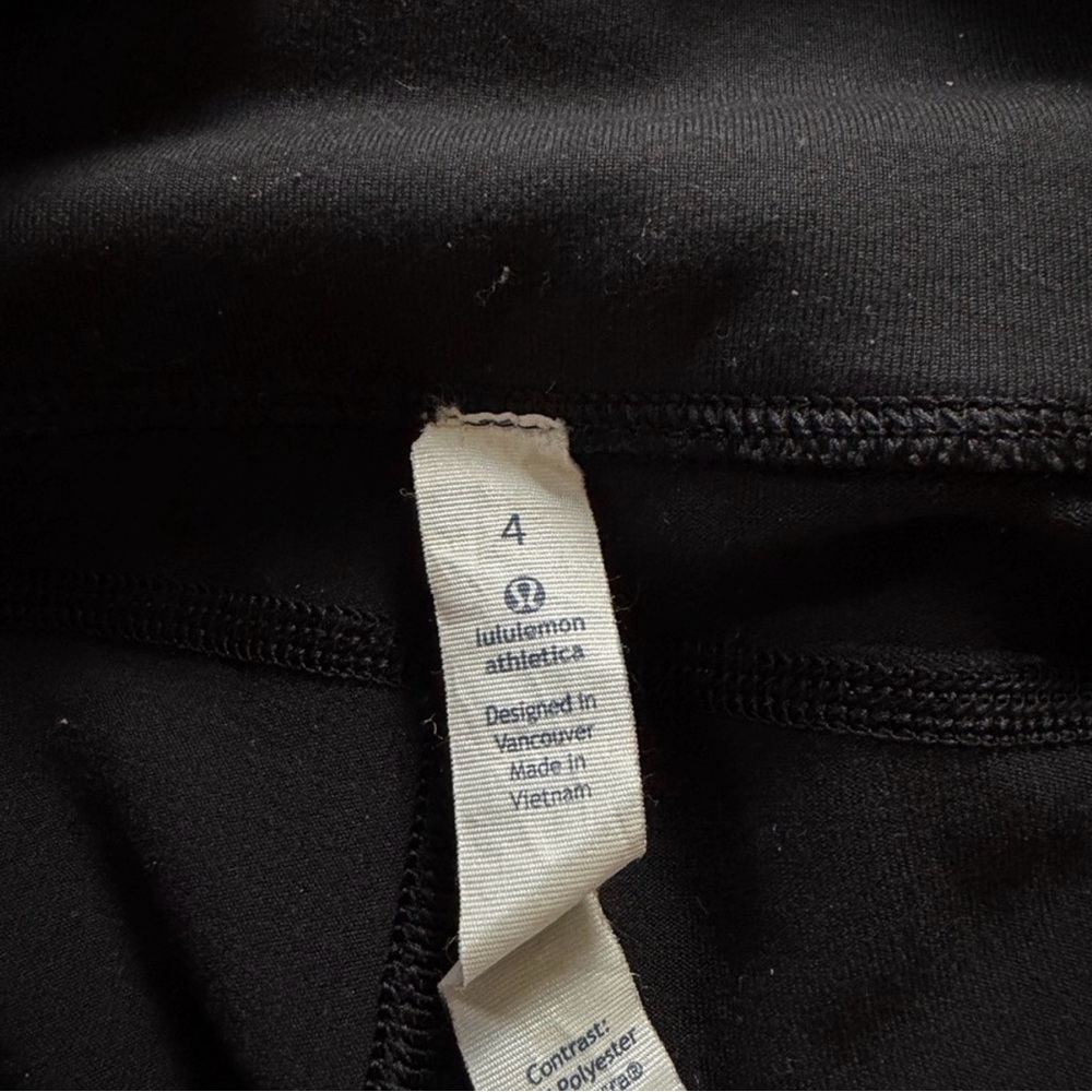 lululemon athletica Black Cropped Flare Leggings - Picture 3 of 4